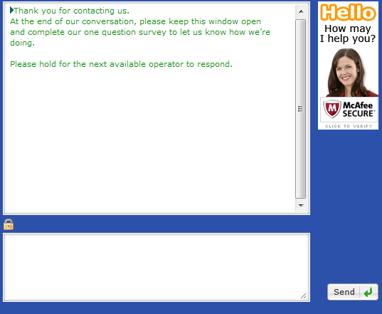Live 24/7 Chat Support